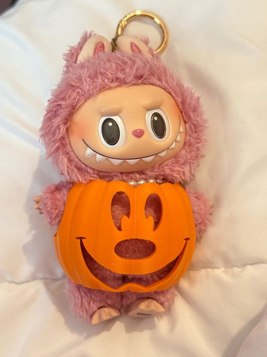 Labubu pumpkin outfit
