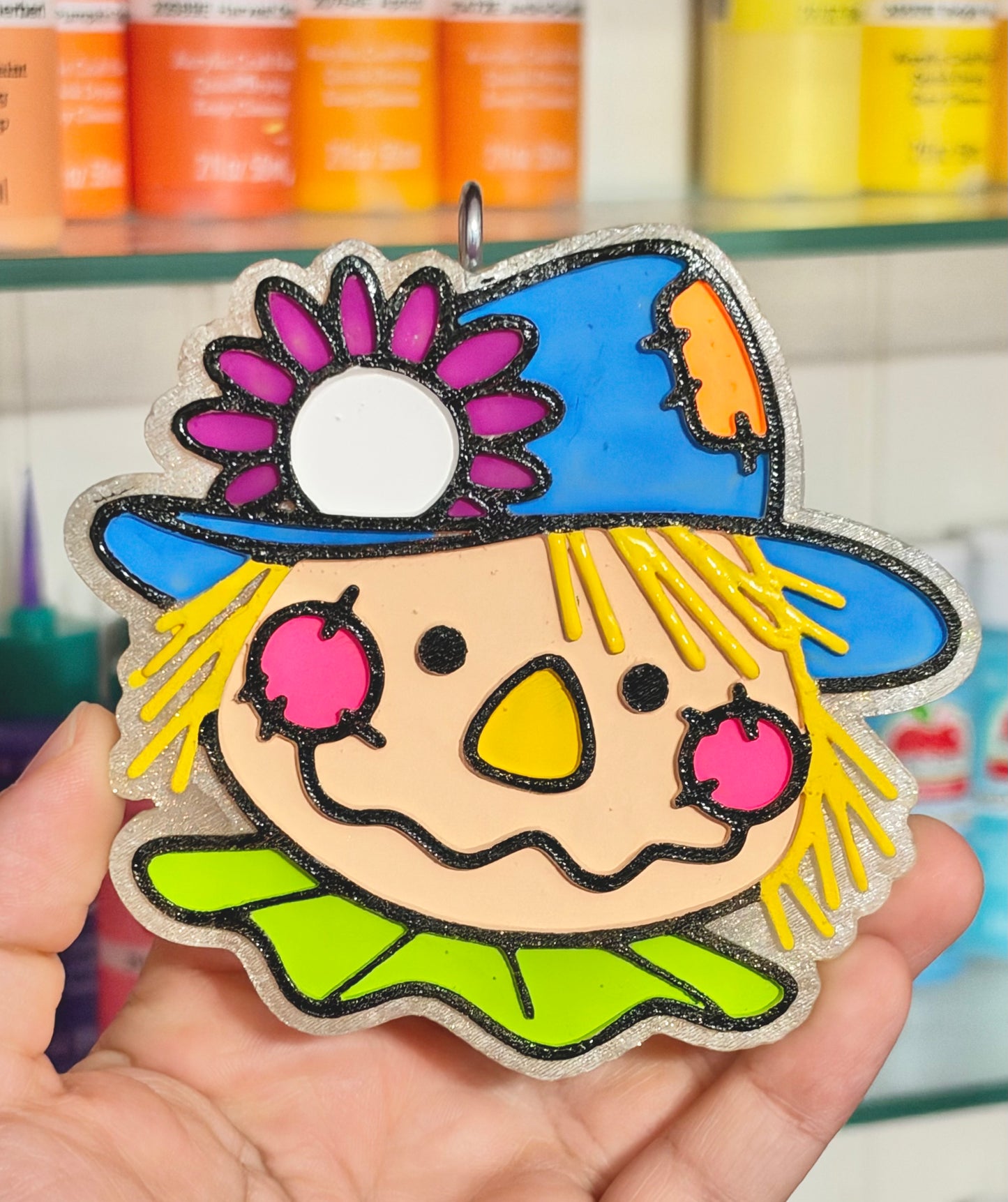 Neon scarecrow freshie