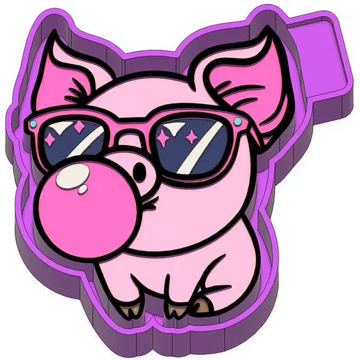 Bubblegum piggy