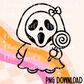 Ghostface lollipop PNG
