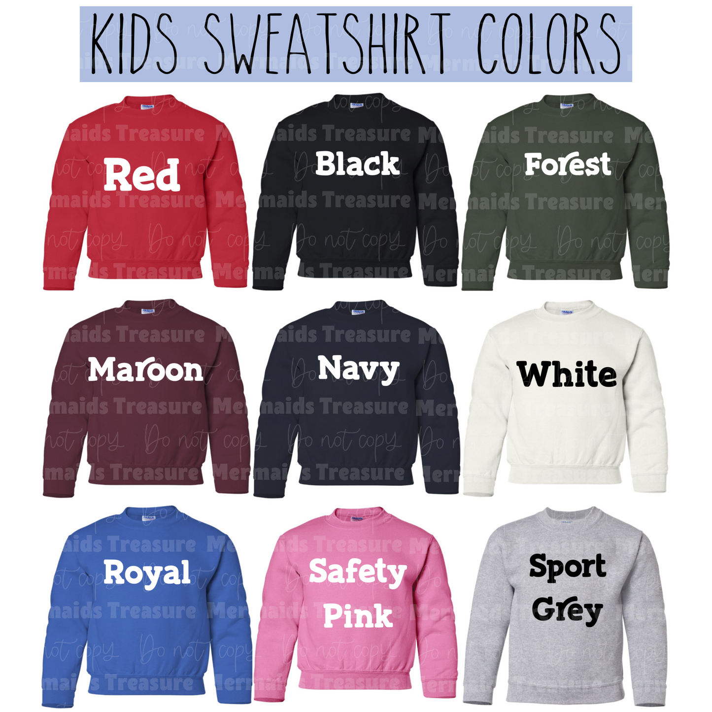 First Church sweatshirt KIDS