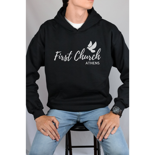 First Church hoodie